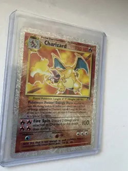 Pokemon TCG Charizard Legendary Collection 3/110 Reverse Holo Rare Card - Image 2
