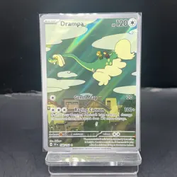 Drampa 184/162 Pokemon TCG S&V Temporal Forces Illustration Rare English - Image 1