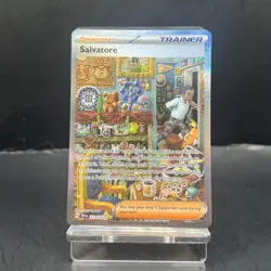 Salvatore 212/162 Temporal Forces Special IR Pokemon TCG Near Mint - Image 1