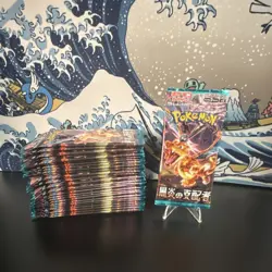 Pokemon SV3 Ruler Of The Black Flame Japanese Booster Pack Lot Sealed TCG Cards - Image 1
