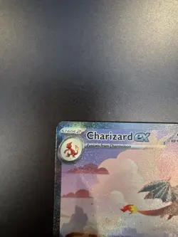 Pokemon TCG Charizard EX 199/165 Scarlet & Violet 151 Special Illustration Rare - Image 3