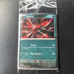 Yveltal 088/132 EB Games Pokemon Mega Evolution Stamped Promo SEALED - ENGLISH - Image 1