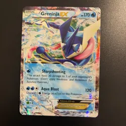 2014 POKEMON XY BLACK STAR PROMO #XY20 GRENINJA EX BLACK STAR PROMO - Image 1