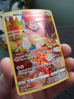 Pokemon TCG Miltank GG24/GG70 Crown Zenith: Galarian Gallery Full Art Holo NM - Image 3