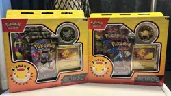 Pokemon TCG Pokemon Day 2026 Collection Lot of 2 Pikachu Promo & Boosters Sealed - Image 1
