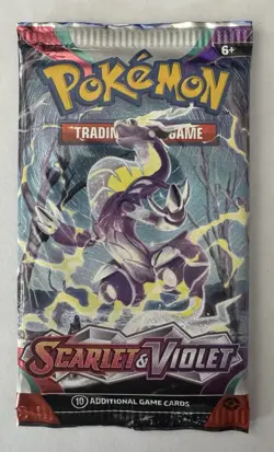 Pokemon TCG Scarlet & Violet Booster Pack Factory Sealed/New Pack Free Shipping! - Image 4