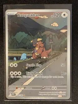 Kangaskhan 204/182 Sv10: Destined Rivals Holo Illustration Rare Pokemon MINT - Image 1