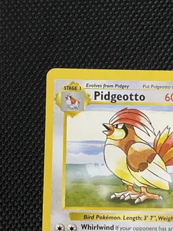 Pidgeotto 22/102 Shadowless 1999 Pokemon Base Set LP+ - Image 2