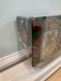 Pokemon TCG: Meowscarada ex Paldea Partners Tin w/ 5 packs New Factory Sealed - Image 3