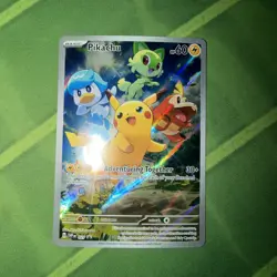 Pokemon Promo Pikachu Paldea Evolved SVP 027 Near Mint NM - Image 1