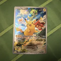 Pokemon Promo Pikachu Paldea Evolved SVP 027 Near Mint NM - Image 2