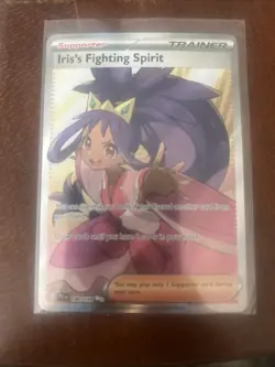 Iris’s Fighting Spirit Pokemon Journey Together #180 Near Mint - Image 1
