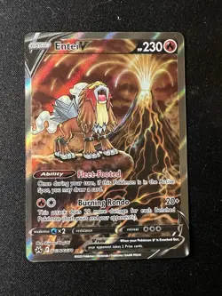 Entei v Crown Zenith Galarian Gallery Holo Ultra Rare Pokemon TCG GG36/GG70 - Image 1