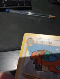 Pokemon TCG Dragonite 5 Black Star Promo Card WB Movie Non HOLO - Image 4
