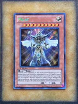 Yugioh Ma'at PRC1-EN017 Secret Rare 1st Ed NM - Image 1