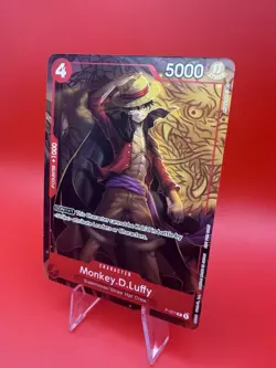 Monkey D. Luffy RARE PROMO ANNIVERSARY ALT ART P-007 ONE PIECE CARD GAME - Image 3