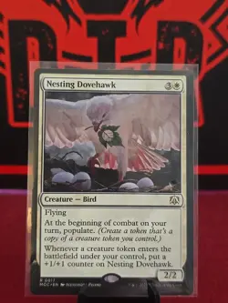 MTG Nesting Dovehawk (71) | NM | Commander: March of the Machine {MOC} R 0017 - Image 1