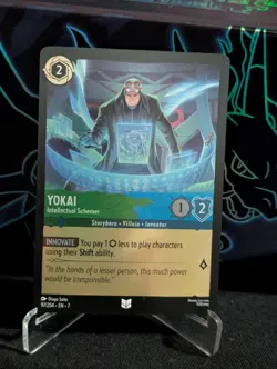 Yokai 97/204 Disney Lorcana Archazia's Island Uncommon Cold Foil Card NM - Image 1
