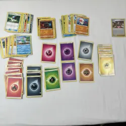 Pokemon Cards Circa 2020 to 2023 Assorted Lot of 101; 29 Energy *SEE CONDITION* - Image 1