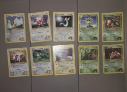 Erika's/ Lt. Surge Gym Heroes Pokemon Cards (10 Pokemon Cards MP) Gym Heroes - Image 2