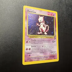 Mewtwo Holo Base Set 2 Card #10/130 Pokemon - Image 2