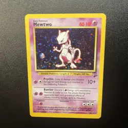 Mewtwo Holo Base Set 2 Card #10/130 Pokemon - Image 5
