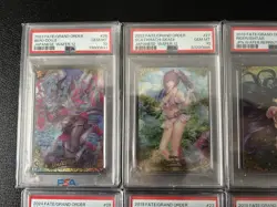 Fgo Fate Grand Order Japanese Wafer Psa 10 Lot Of 7 Cards Rare! - Image 2