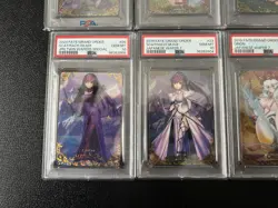 Fgo Fate Grand Order Japanese Wafer Psa 10 Lot Of 7 Cards Rare! - Image 5