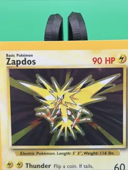 Zapdos - 16/102 - Pokemon Base Set Unlimited Holo Rare Card WOTC NM - Image 2