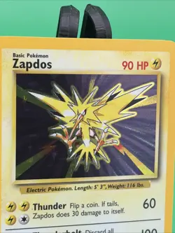 Zapdos - 16/102 - Pokemon Base Set Unlimited Holo Rare Card WOTC NM - Image 4