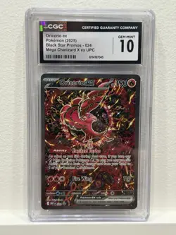 Oricorio EX Black Star Promo #24 CGC Gem Mint 10 Graded Pokemon TCG Card 2025 - Image 1