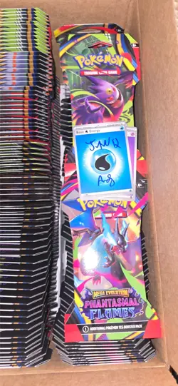 Pokemon TCG: Mega Evolution - (1x) Phantasmal Flames- New Sleeved Booster Pack - Image 1