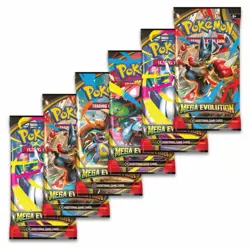 Pokemon TCG: Mega Evolution Phantasmal Flames Sleeved Booster Pack (1 Pack) - Image 1