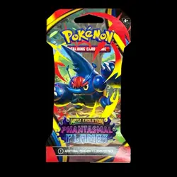 Pokemon TCG: Mega Evolution Phantasmal Flames Sleeved Booster Pack (1 Pack) - Image 4