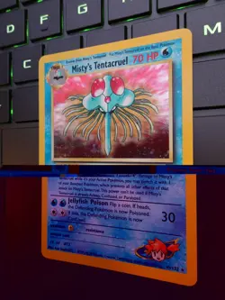 GEM-NM Misty's Tentacruel 2000 Gym Heroes 10/132 Holo Pokemon Card - Image 4