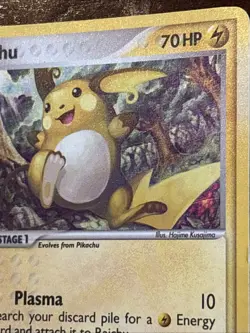 Pokemon Power Keepers Raichu 12/108 Holo Rare LP - Image 5