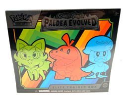 POKEMON ELITE TRAINER BOX ETB GRN PALDEA EVOLVED NEW SEALED AWESOME ! - Image 1