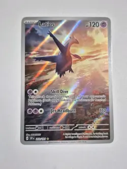 Latios 203/191 Sv08: Surging Sparks Holo NM Pack Fresh Pokemon Illustration Rare - Image 1