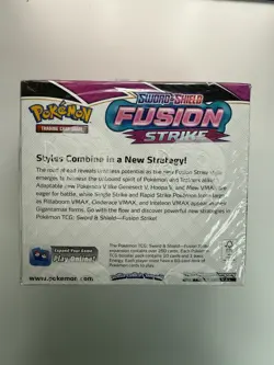 Pokemon Fusion Strike Booster Box Brand New Sealed In Acrylic Case 🐸 - Image 5