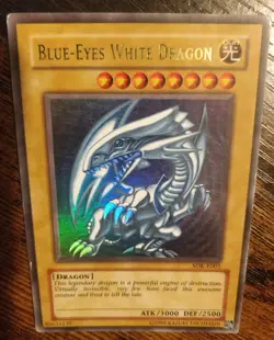 Yu-Gi-Oh TCG Blue-Eyes White Dragon Unlimited Edition SDK-E001 Ultra Rare MP - Image 1