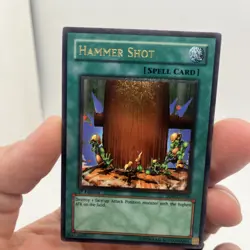 Yugioh Hammer Shot SOD-EN038 1st Edition Ultimate Rare 1st Edition VLP - Image 1