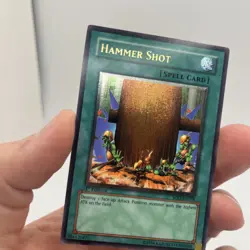 Yugioh Hammer Shot SOD-EN038 1st Edition Ultimate Rare 1st Edition VLP - Image 2