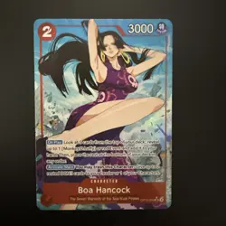 Boa Hancock OP12-014 English Foil (Alt Art) One Piece Legacy of the Master - Image 1