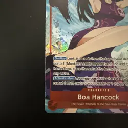 Boa Hancock OP12-014 English Foil (Alt Art) One Piece Legacy of the Master - Image 5