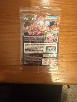 Bandai Namco One Piece Card Game Monkey.D.Luffy US Voyage Holo Promo Card P-055 - Image 2