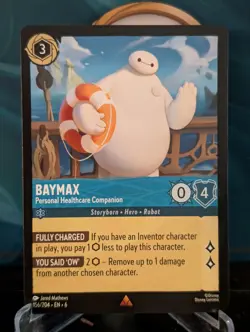 Disney Lorcana Azurite Sea Baymax Personal Healthcare Companion 156/204 Non Foil - Image 1