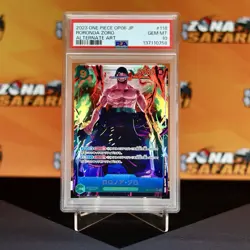 One Piece Wings Of The Captain Zoro Roronoa OP06-118 Alternate Art PSA 10 Jap - Image 1