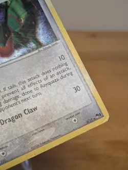 2006 POP Series 1 Rayquaza Holo Rare Foil EX-Era 3/17 LP-MP - Image 4