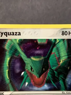 Pokemon TCG Rayquaza #3/17 Holo Rare Pop Series 1 VTG 2006 MP/HP - Image 2