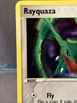 Pokemon TCG Rayquaza #3/17 Holo Rare Pop Series 1 VTG 2006 MP/HP - Image 3